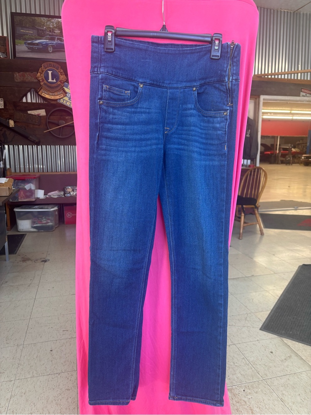 SPANX Women’s Skinny Jeans - Dark Blue